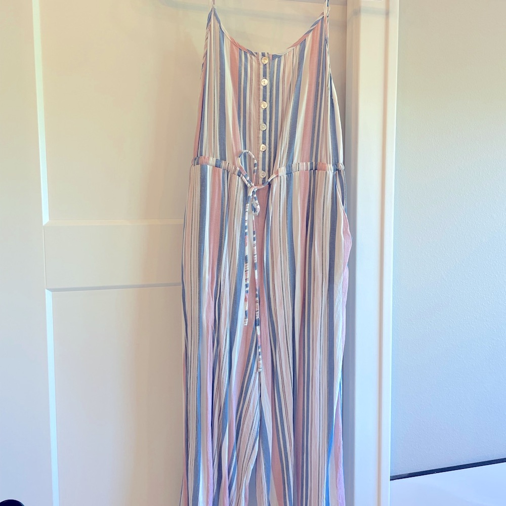 Size S Pink/Blue/White Oddy Jumpsuit